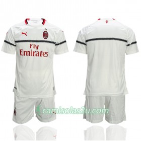 Camisolas de Futebol AC Milan Criança Equipamento Alternativa 2018/19 Manga Curta